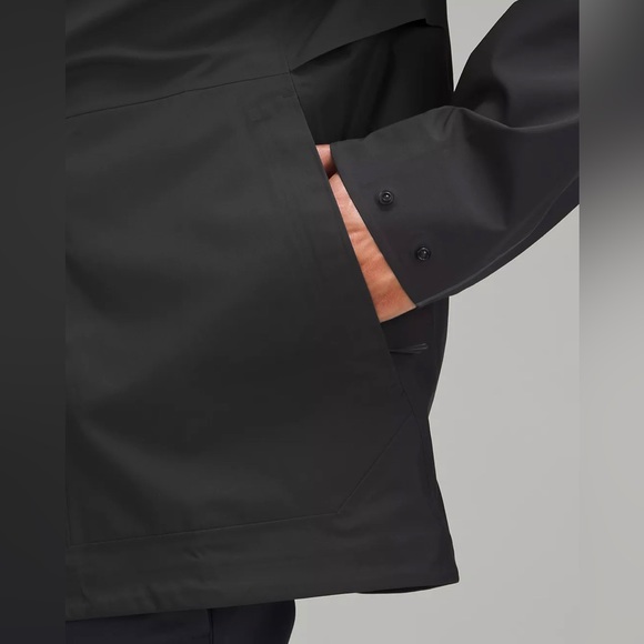Lululemon Waterproof Full-Zip Rain Jacket men’s size xs s L - Picture 4 of 9